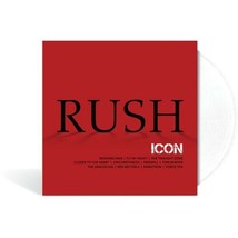 RUSH ICON VINYL! LIMITED WHITE LP NEW!!! WORKING MAN, FLY BY NIGHT, LIME... - $31.67