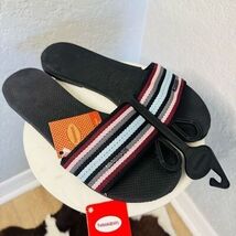 Havaianas Women's You Malta Mix Slide Sandal, Size 5, Black/Multi, NWT - $49.00