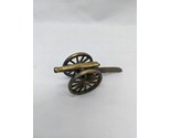 Vintage 1950s Old Fort Niagara Metal Artillery Miniature Figure - $53.45