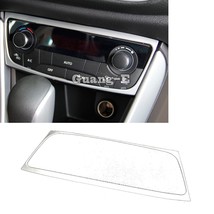 Car Garnish Trim ABS Chrome Front Air Conditioning Switch Outlet Vent Panel For  - £80.55 GBP