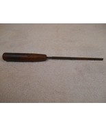 VINTAGE USED NICHOLSON # 0 FILE WOODWORKING TOOL W/ WOOD HANDLE USA - £14.83 GBP