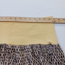 Gypsy Wear In Peace Women's Multicolor Elastic Waist Pleated Skirt Size XL image 6