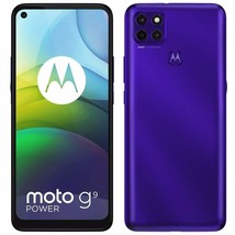 Motorola Moto G9 Power Xt2091-3 4gb 128gb Dual Sim 6.8&quot; Finger Id Android Violet - £218.41 GBP