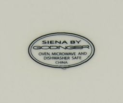 Godinger 6325 Siena Six Piece Lazy Susan White Porcelain Chrome Plated Rack image 7