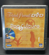 Trivial Pursuit DVD Pop Culture  Collector&#39;s Tin Parker Brothers 2007 NEW - £12.53 GBP