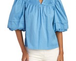 Crosby By Mollie Burch Rosie Top Sky - $1,537.25 MXN