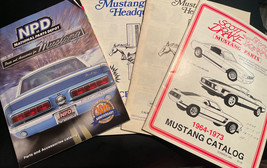 Lot of 4 Vintage Car Parts Catalogs - Ford MUSTANG,  1981, 1984, 1991, 2006 - £12.49 GBP