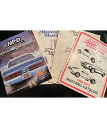 Lot of 4 Vintage Car Parts Catalogs - Ford MUSTANG,  1981, 1984, 1991, 2006 - £12.42 GBP