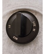 Frigidaire Gas Range Burner Knob KIP5398 Black Off Lo Med Hi Lite &quot;D&quot; Stem - $182.48 MXN