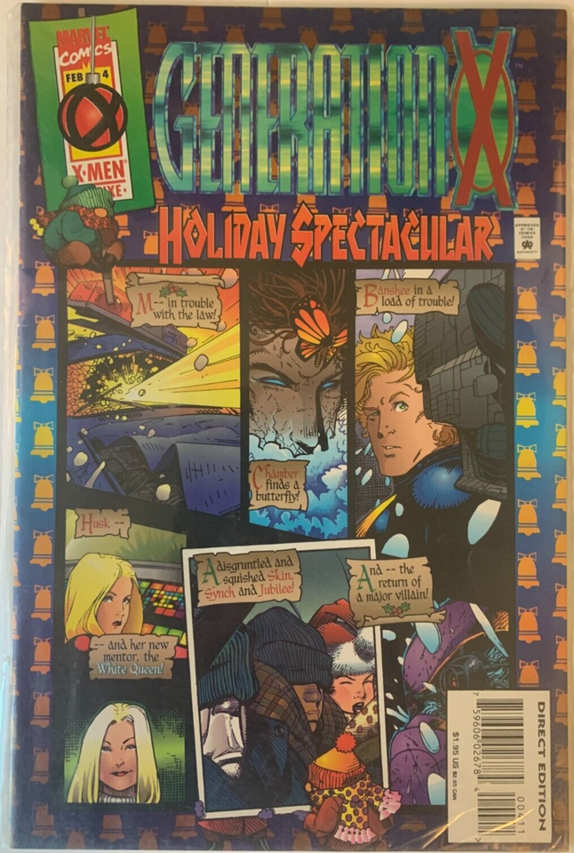 Generation X Holiday Spectacular Feb 1995 Marvel Comic Book Marvel Comics - $4.94