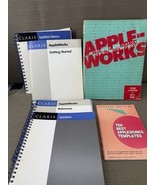 Apple II Claris AppleWorks v2.1 Manuals Lot – 6 Vintage Software Books (... - $37.05