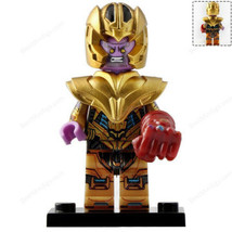 New Thanos (Armor) With Red Gauntlet Marvel Avengers Endgame Minifigures Toy USA - £11.45 GBP