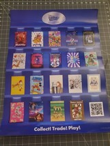 Disney D23 Expo 2022 Event Topps Collect Digital Walt Disney Co Cards Poster  - $13.10