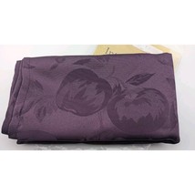 Purple Napkins Set Of 4 Thanksgiving Plum Polyester Interior Accents Cloth - $8.99
