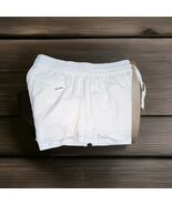 Women&#39;s Athleta Sz 2 Off-white Lined Athletic Shorts Excellent Condition - $304.26 MXN