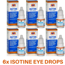 Isotine Ayurvedic Eye Drop 10ml, Pack of 6 - £15.20 GBP