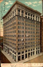 Vintage POSTCARD- Missouri Pacific Building, St. Louis, U.S.A. BK65 - £4.74 GBP