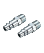 JobSmart STM8T029 3/8 in. I/M Plug 3/8 in. Male NPT Plugs, 300 PSI, 2 Pack - $372.24 MXN