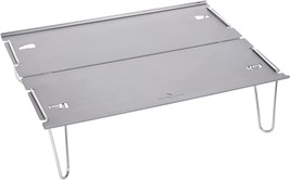 Lightweight Hard-Topped Folding Aluminum Alloy Mini Table With, A Camping Table. - £26.56 GBP