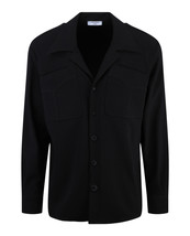 Western Button-Up Shirt Men Black Size 48 - $318.25