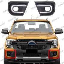 Amber Turn Fog Lamp Fit For Ford Ranger T9 WILDTRAK 2022 2023 Signal Fog Lamp - £69.82 GBP