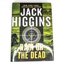 Used Book Rain on the Dead by Jack Higgins Hardcover Book Thriller Suspense - £3.75 GBP
