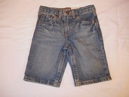 Boy&#39;s Arizona Denim Shorts Size 4 Preschool Blue Wash New W Tags - $14.23