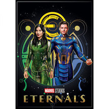 Marvel Comics Eternals Ikaris &amp; Sersi Magnet Multi-Color - £9.56 GBP
