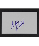 Gibby Gilbert Signed Autographed 3x5 Index Card - £3.88 GBP