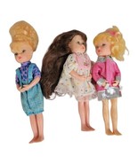 3 Vintage 1963 Create Like Kid Kore Teen Doll 6&quot; With Outfit - €20,21 EUR