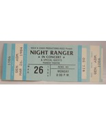 NIGHT RANGER - VINTAGE 1984 UNUSED WHOLE CONCERT TICKET - $15.00