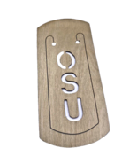 OSU Bookmark Wood Oklahoma State University 3.25&quot; x 2&quot; Collectible Fan Gift - $16.69