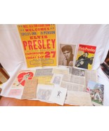 15 Pc LOT of Elvis Presley Memorabilia - EPE Repros Report Card Photos P... - $100.00