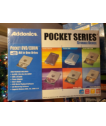Portable DVD/CDRW Disk Drive Unit Addonics IOB Vintage AEPDVRW248UM - $2,249.91 MXN