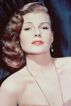Rita Hayworth vintage 4x6 inch real photo #329277 - £3.75 GBP