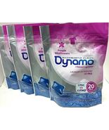4 X DynamoBoombastic Clean Laundry Gelpacs Purple Wildflowers 20 Pacs/Pk... - $28.70