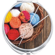 Knitting Compact with Mirrors - Perfect for your Pocket or Purse - £9.43 GBP