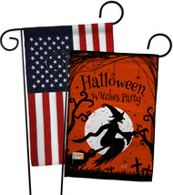 Witches Party - Impressions Decorative USA - Applique Garden Flags Pack - GP1371 - £24.90 GBP