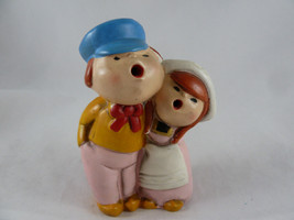 Vtg 1964 Worlds Fair IT’S A SMALL WORLD figure Dutch children Japan Chalkware - $14.84