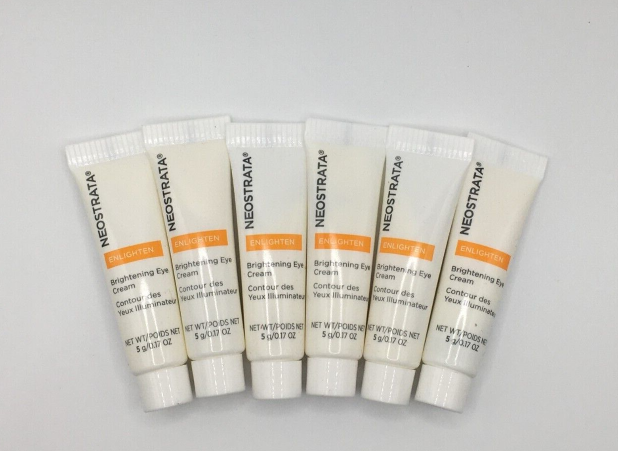NeoStrata Skin Brightener Eye Cream Travel Size 0.17oz x 5 tubes FRESH! - £8.56 GBP
