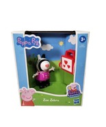 Zoe Zebra Peppa’s Peppa Pig Adventures Figure with Lunchbox Apple Playset - £7.80 GBP