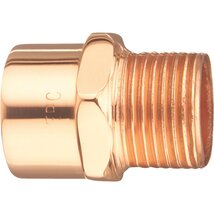 Elkhart 30304Pipe Fittings copper To Mip, 3/8&quot; x 1/2 &quot; - $26.00 CAD