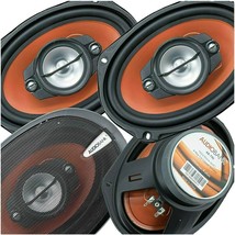 4X Premium 6X9&quot; 2000 Watt Max 4-Way Car Audio Stereo Coaxial Speakers - £93.51 GBP