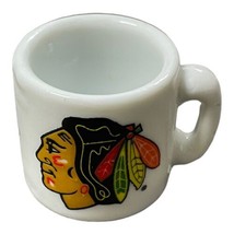 Chicago Blackhawks NHL Vintage Franklin Mini Gumball Ceramic Hockey Mug In Case - $4.99