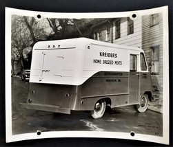 Vintage Truck Photograph Manheim Pa Kreider&#39;s Home Dressed Meats - £37.77 GBP