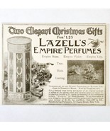 Lazell Empire Perfume Christmas 1897 Advertisement Victorian Beauty ADBN... - $27.41 CAD