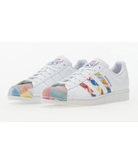 adidas Superstar Originals Clear Toe Cap Over Logos Serrated Stripes Sho... - $89.99