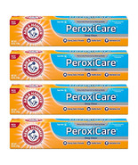 4-Pack New Arm &amp; Hammer Peroxicare Deep Clean Toothpaste 6 oz Packaging ... - £27.90 GBP