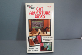 Go Cat Cat Adventure Video Vol. 1 VHS Videos for Cats Sounds and Sights ... - £7.46 GBP