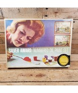 Silver Award Numbered Oil Paint Set SA-17 Magnificent Mountains Scene Un... - £23.70 GBP